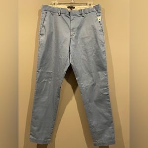 Mens light blue chino Banana Republic 33/32 pants